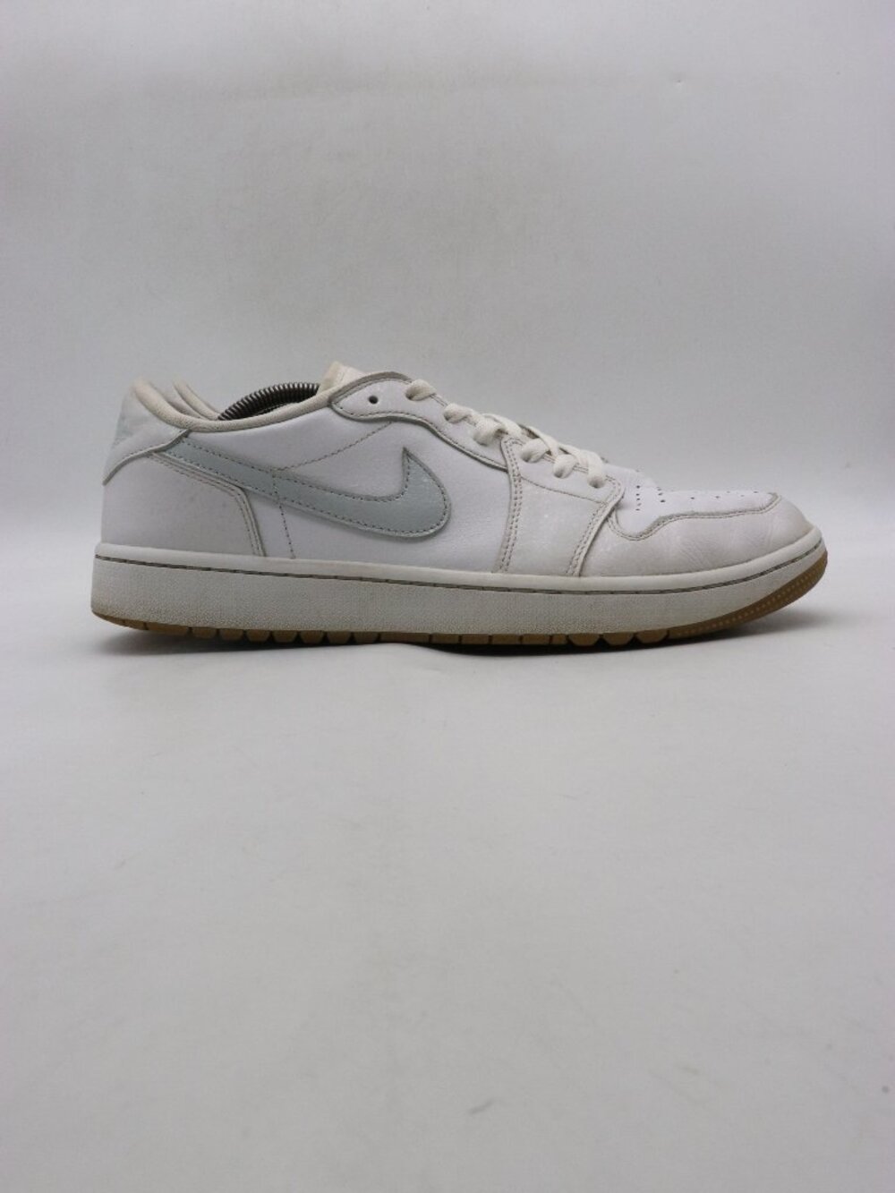 Nike Air Jordan 1 Low G Golf Men's Sz 12 Leather Spikeless White Gum DD9315-111